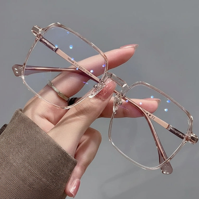 Photochromic Square Blue-Light Glasses